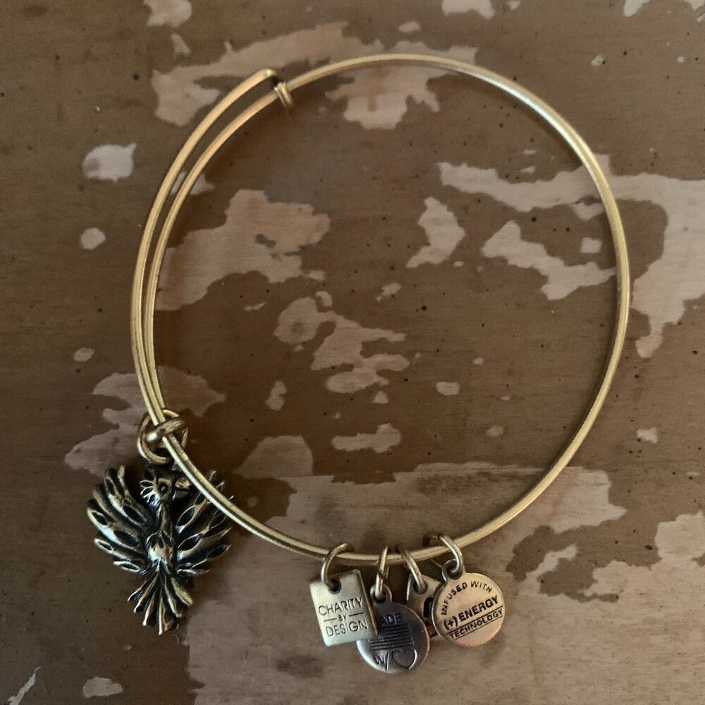 Alex and Ani Phoenix Expandable Bangle Bracelet